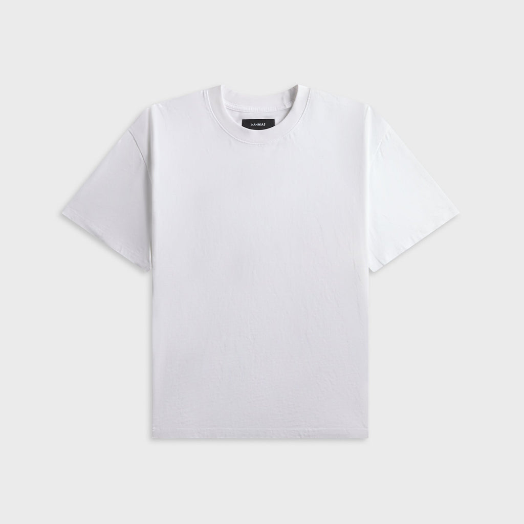NAHMIAS Boat Tours Boxy Tee - White