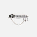 Justine Clenquet Holly Hair Clip - Palladium
