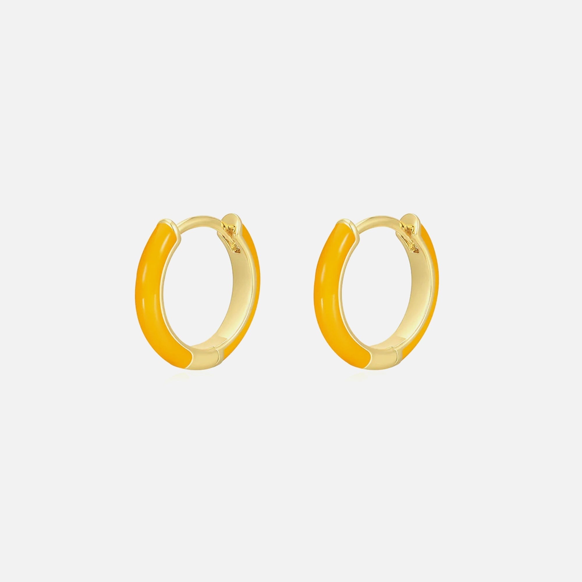 Luv AJ Plain Amalfi Huggies - Tangerine Gold