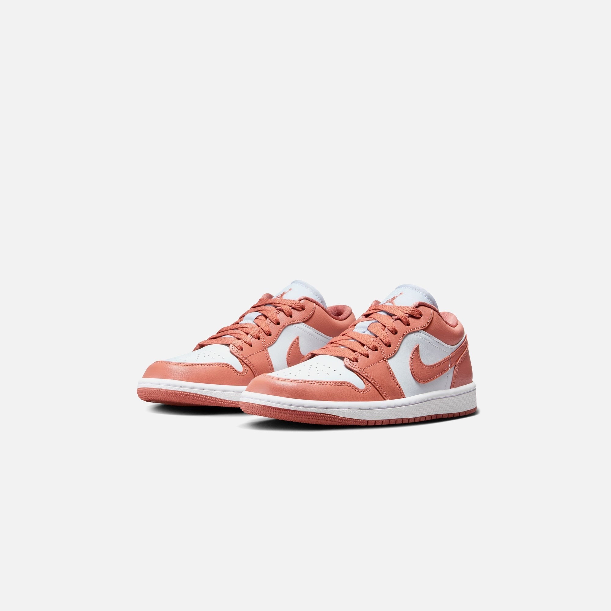 Jordan WMNS Air Jordan 1 Low - Pure Platinum / Sky J Orange / White