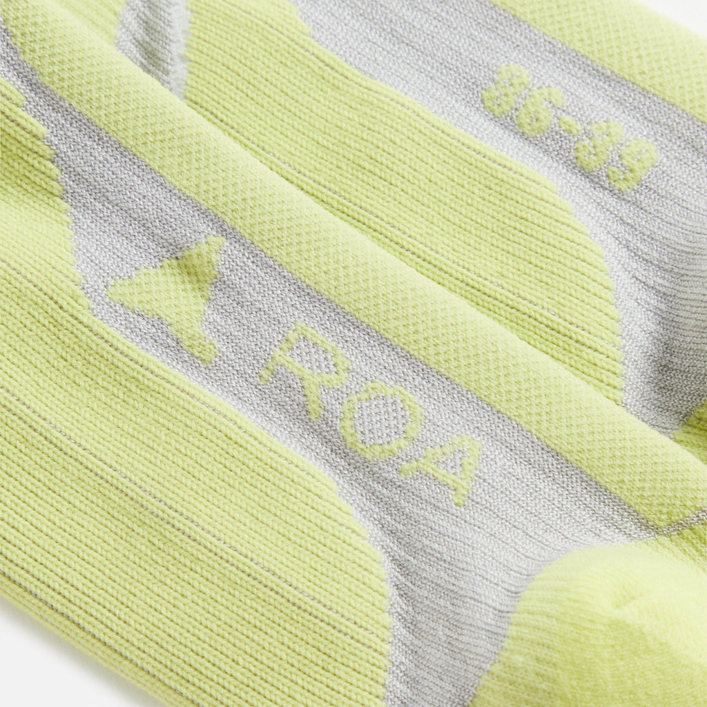 ROA Mid Calf Socks - Yellow