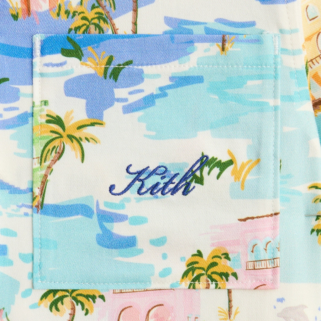 Kith Kids Scenic Thompson Camp Shirt - Silk
