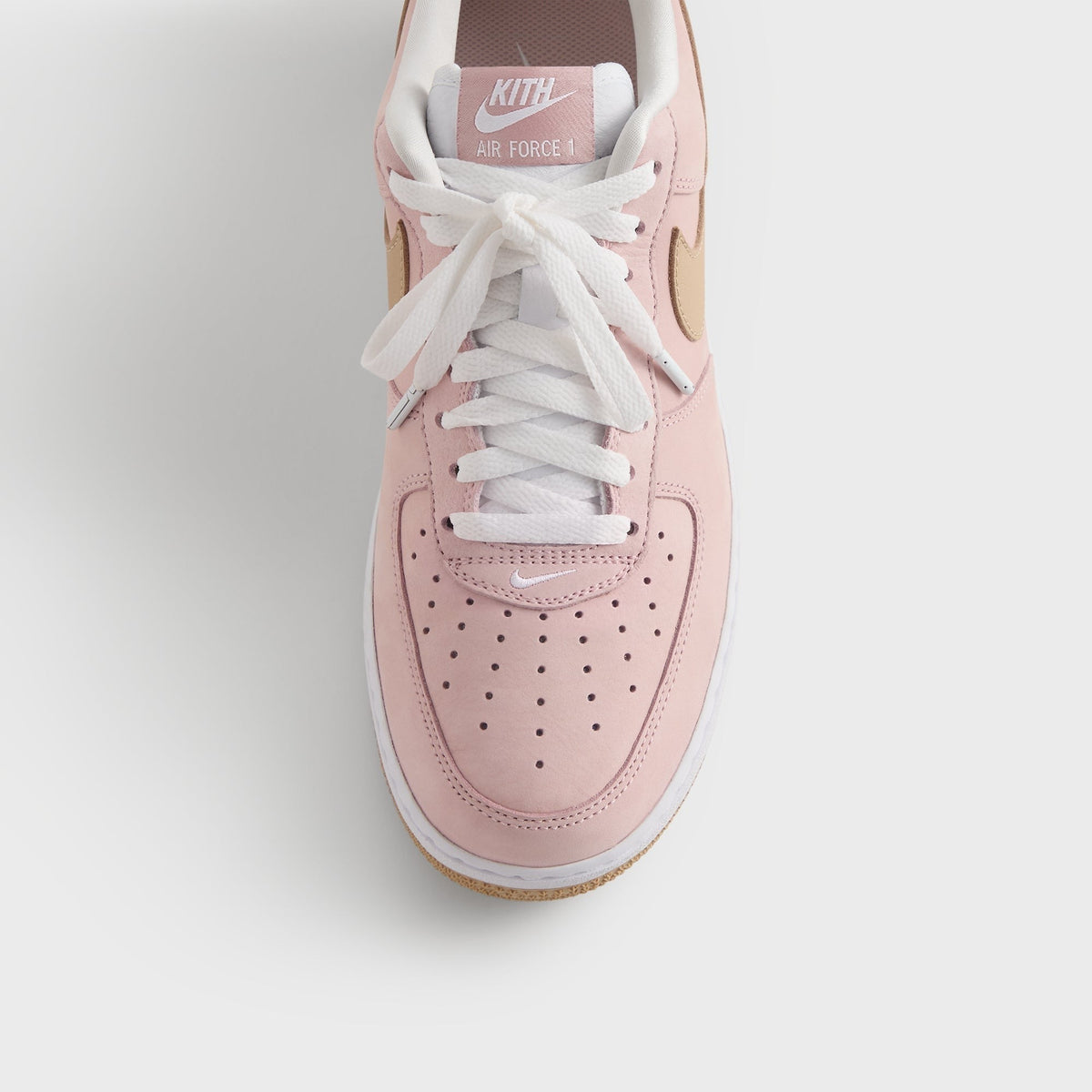 MADE-TO-ORDER | Kith for Nike Air Force 1 "Un-Linen" - Linen / Atmosphere / White - PH