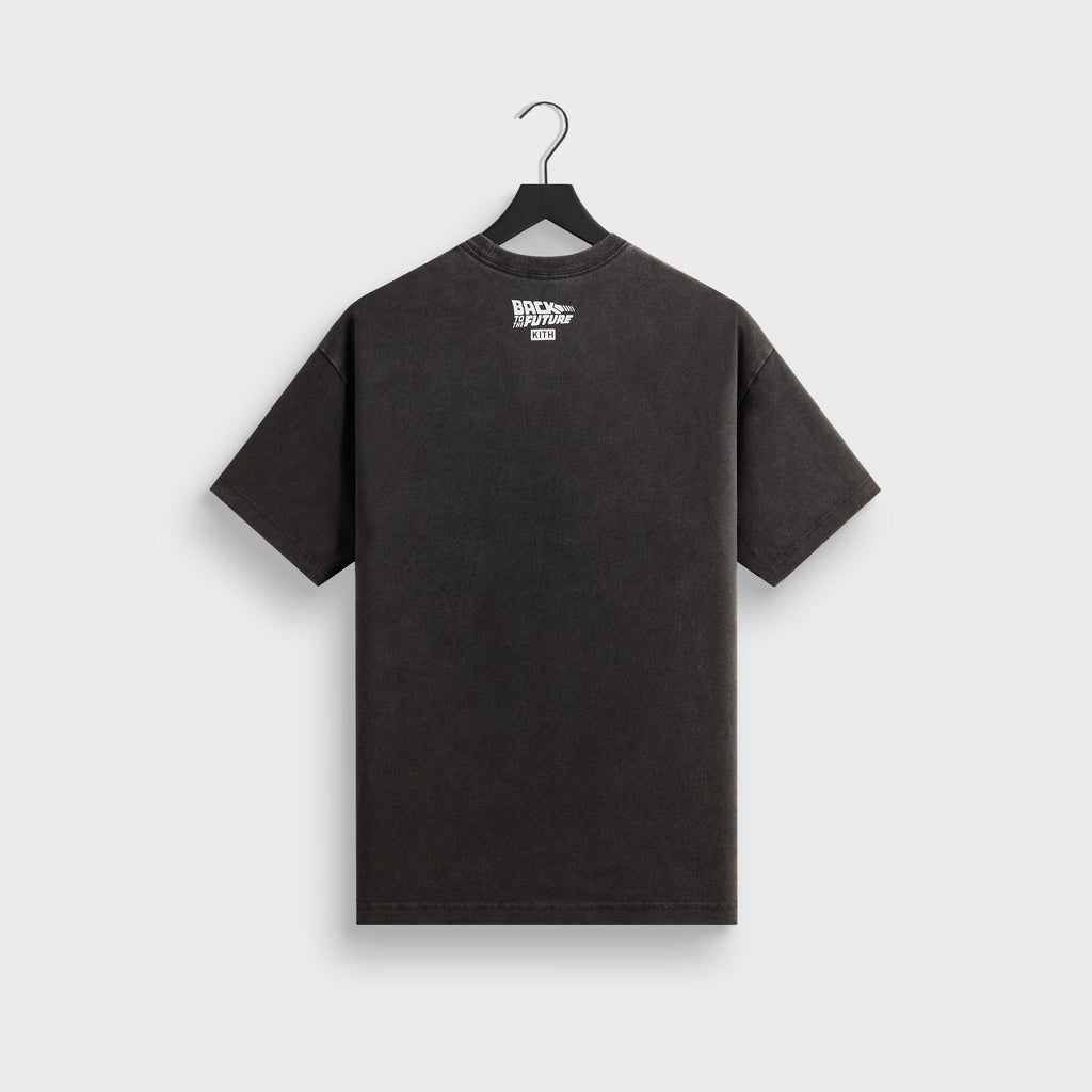 Kith for Back to the Future Back to 1985 Vintage Tee - Black