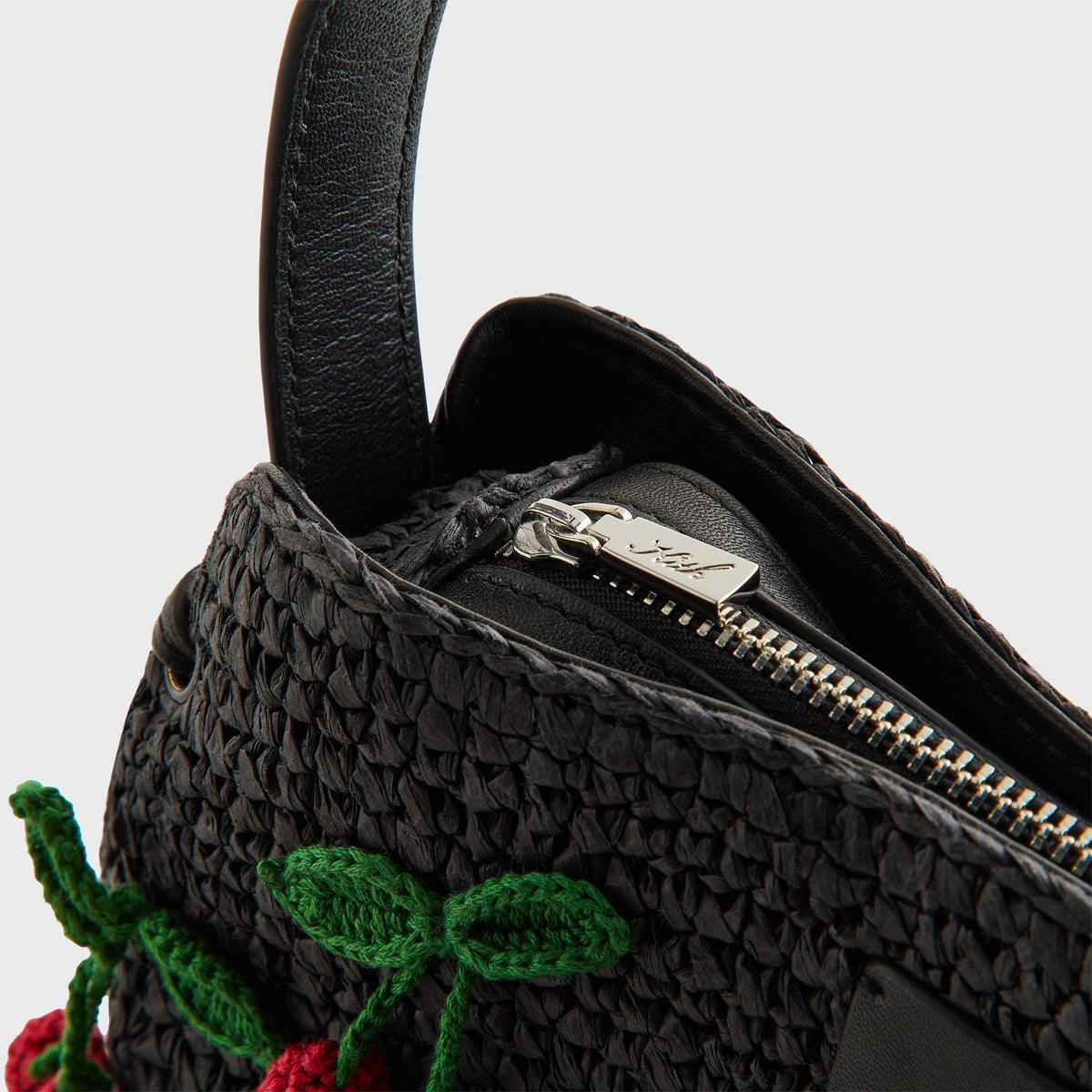 Kith Women Cherry Raffia Mini Katie - Black