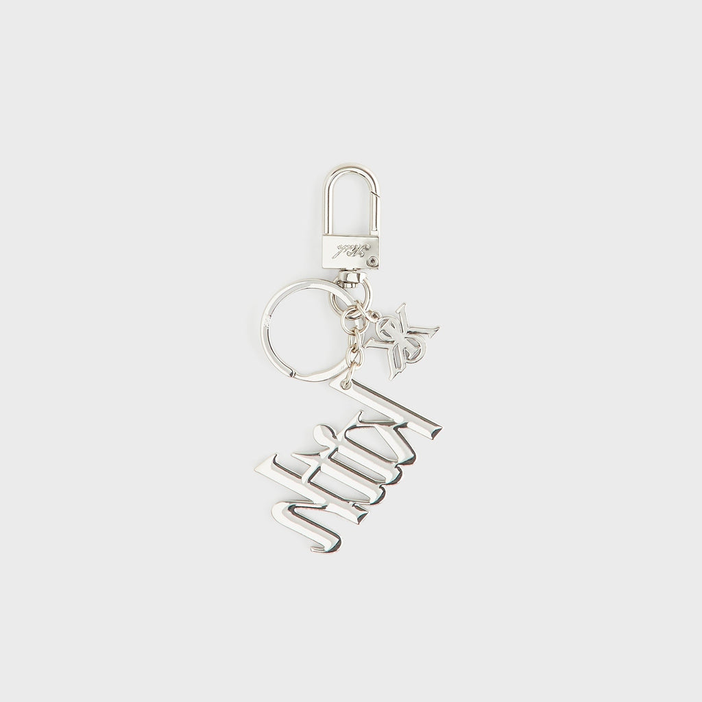 Kith Women Kith & Crest Keychain - Silver