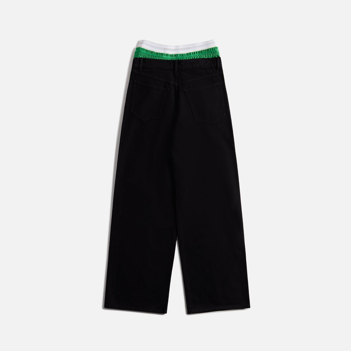 Alexander Wang Prestyled Trilayer 5 Pocket Jean - Black