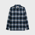 KOZABURO Boxy Fit Flap Pocket Shirt - Blue