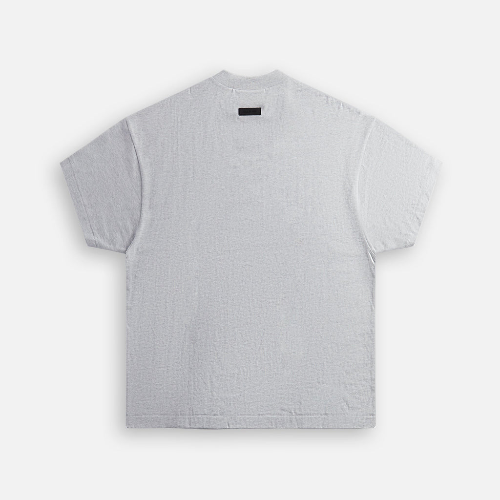 Essentials Crewneck Tee - Light Heather Grey