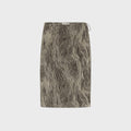 St. Agni Savannah Silk Wrap Skirt - Sand