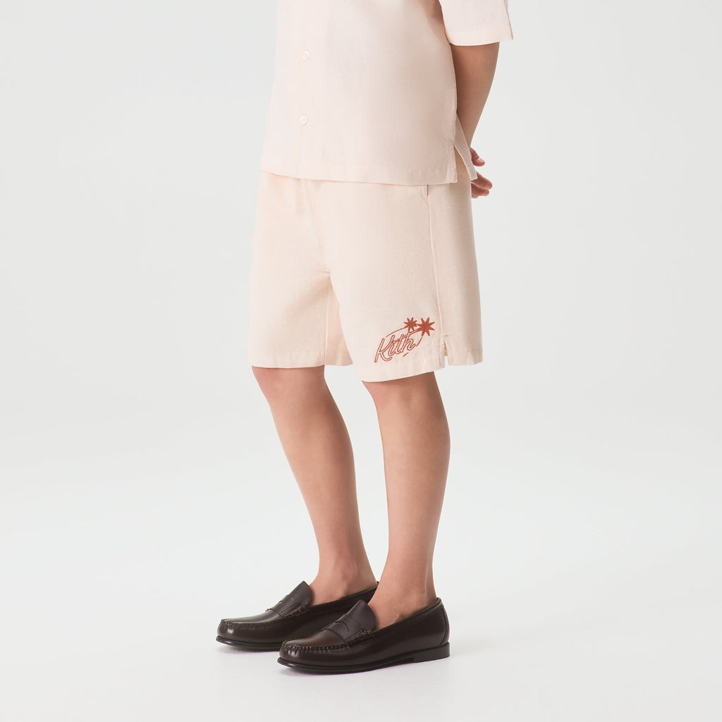 Kith Kids Thompson II Camp Short - Sahara