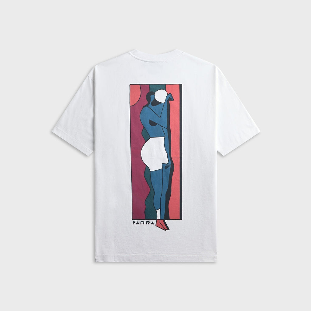 by Parra Vertical Thoughts Tee - White