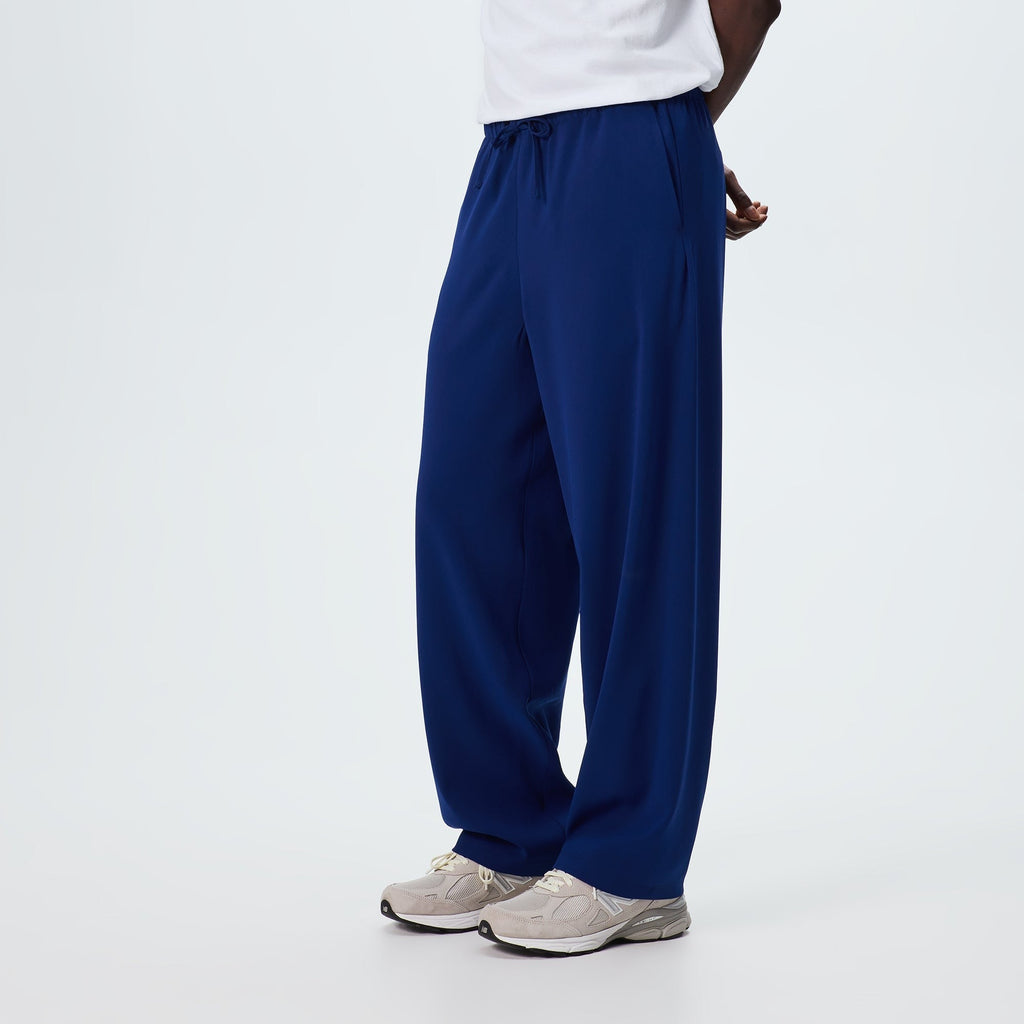 Kith Double Crepe Grayson Pant - Deep Royal