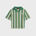 Kith Kids Open Knit Pullover Polo - Sage