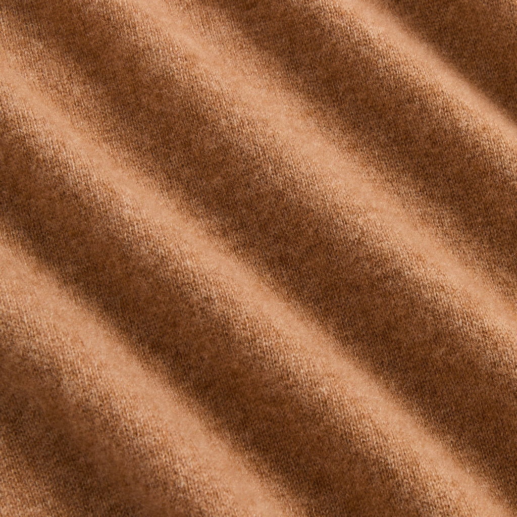 &Kin Cashmere Cyrus Turtleneck - Sand Dune