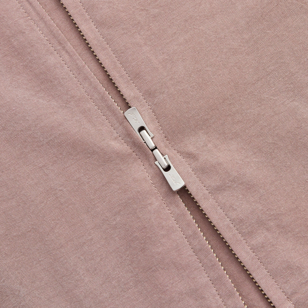 Kith Cupro Linen Connor Blouson Jacket - Dusty Mauve