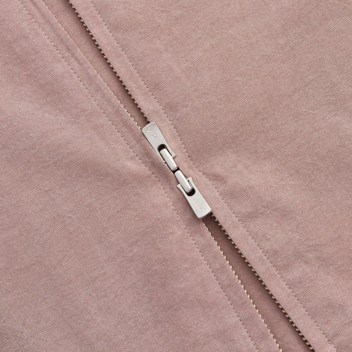 Kith Cupro Linen Connor Blouson Jacket - Dusty Mauve
