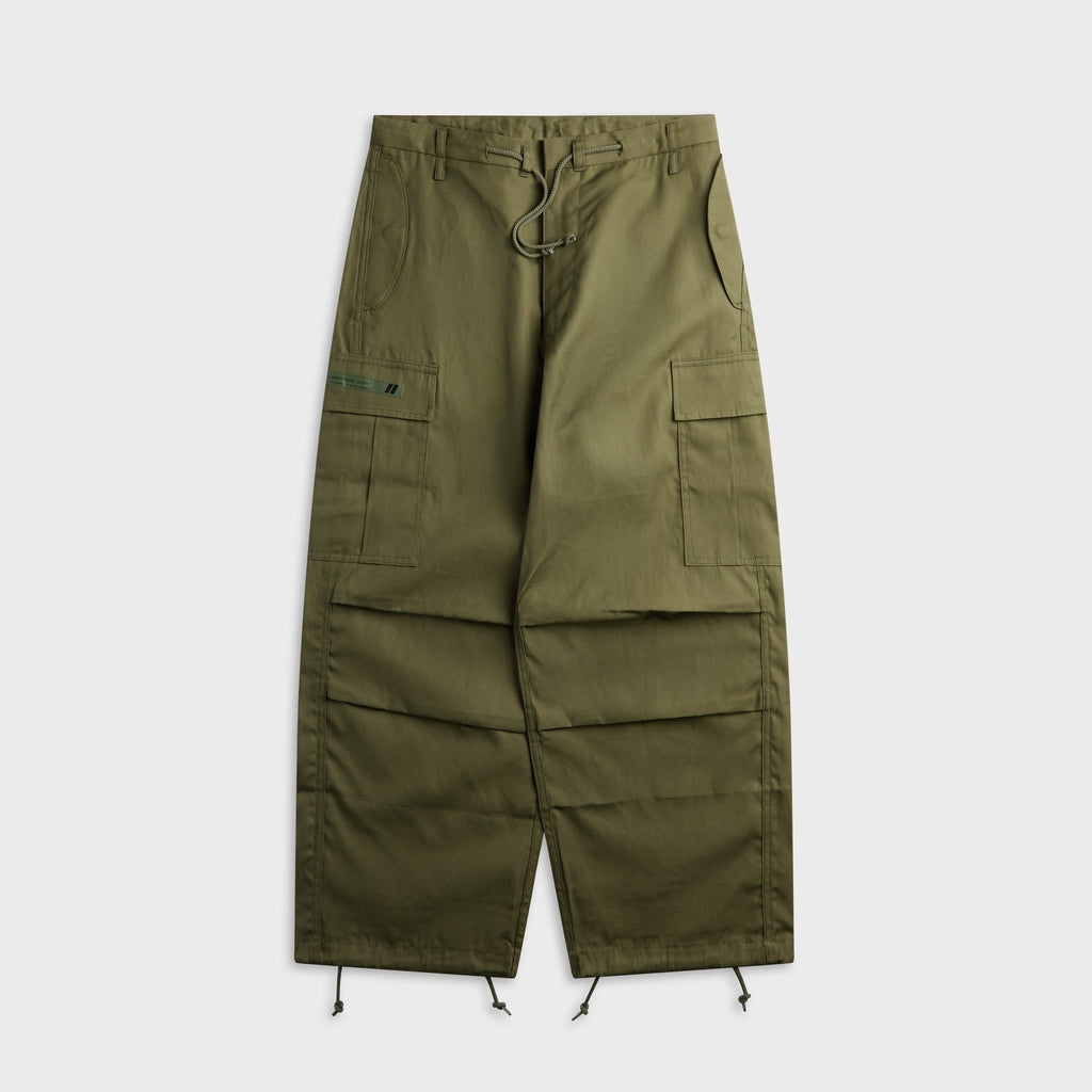 WTAPS MILT0001 Cotton Canvas Trouser - Olive Drab