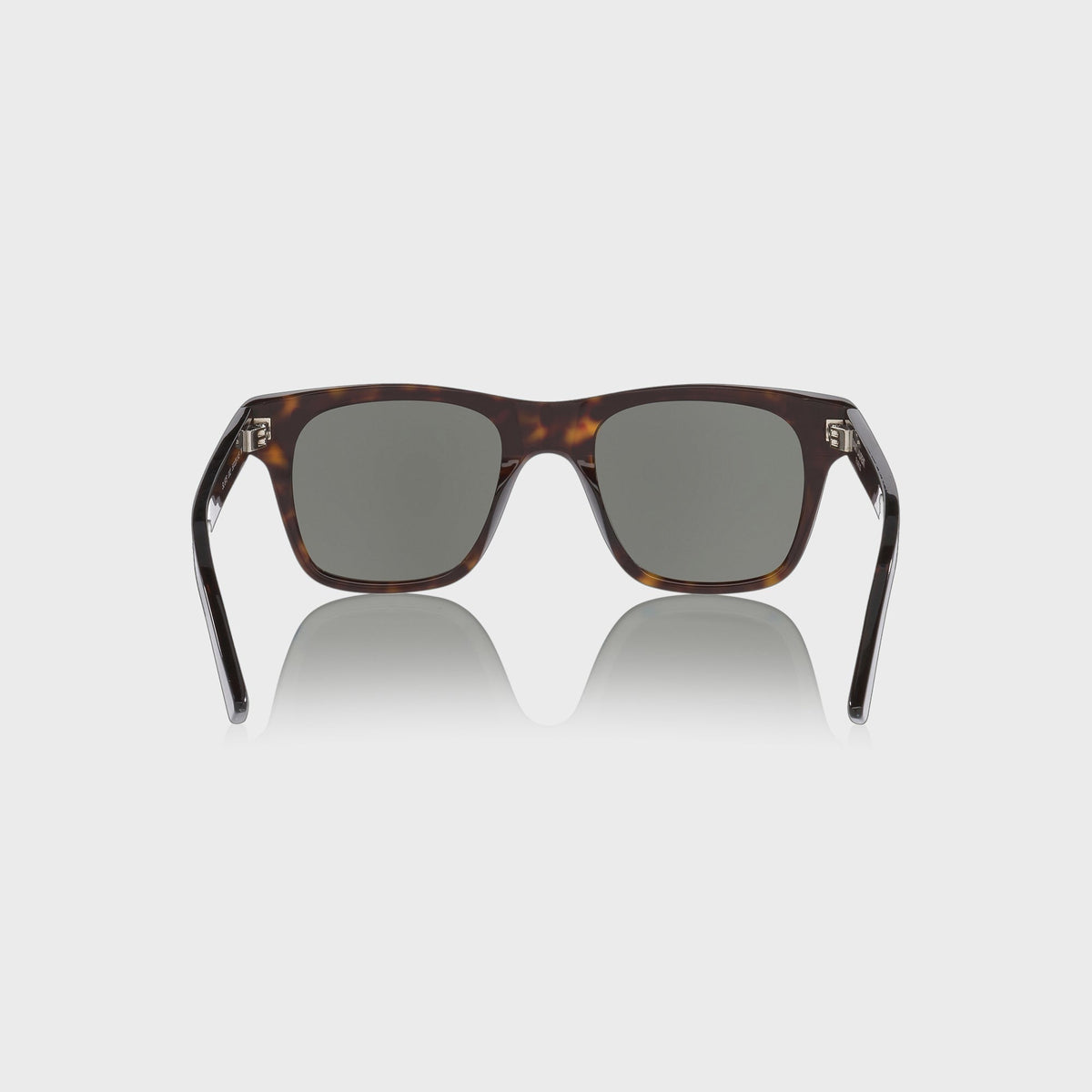 Saint Laurent Sl875-004 Rectangle Sunglasses - Brown / Grey