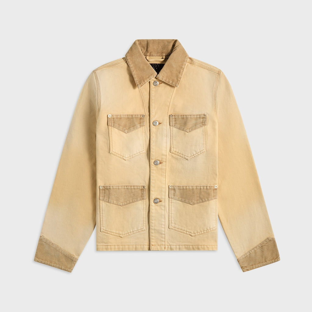 Wales Bonner Sierra Canvas Jacket - Sand / Brown