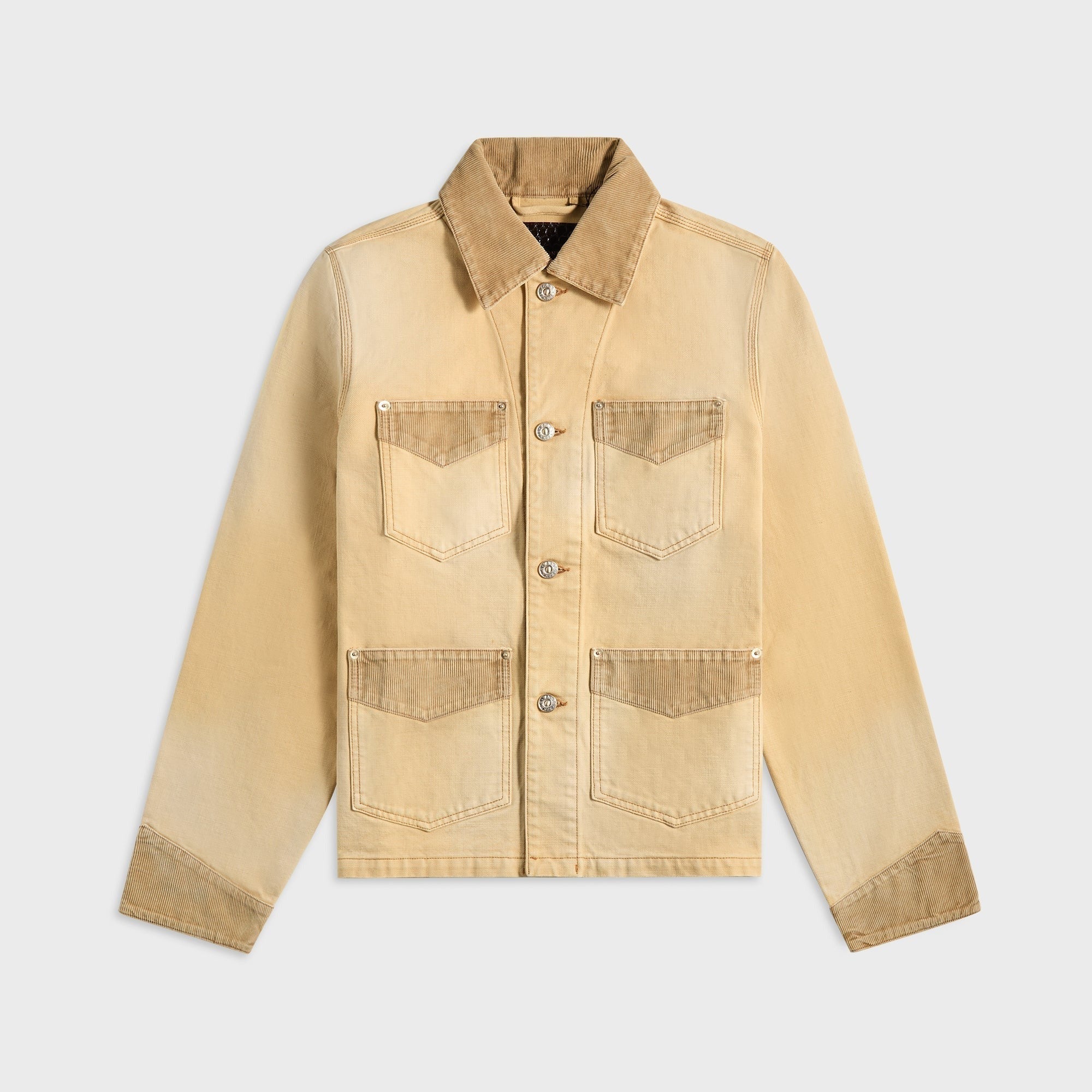 Wales Bonner Sierra Canvas Jacket - Sand / Brown