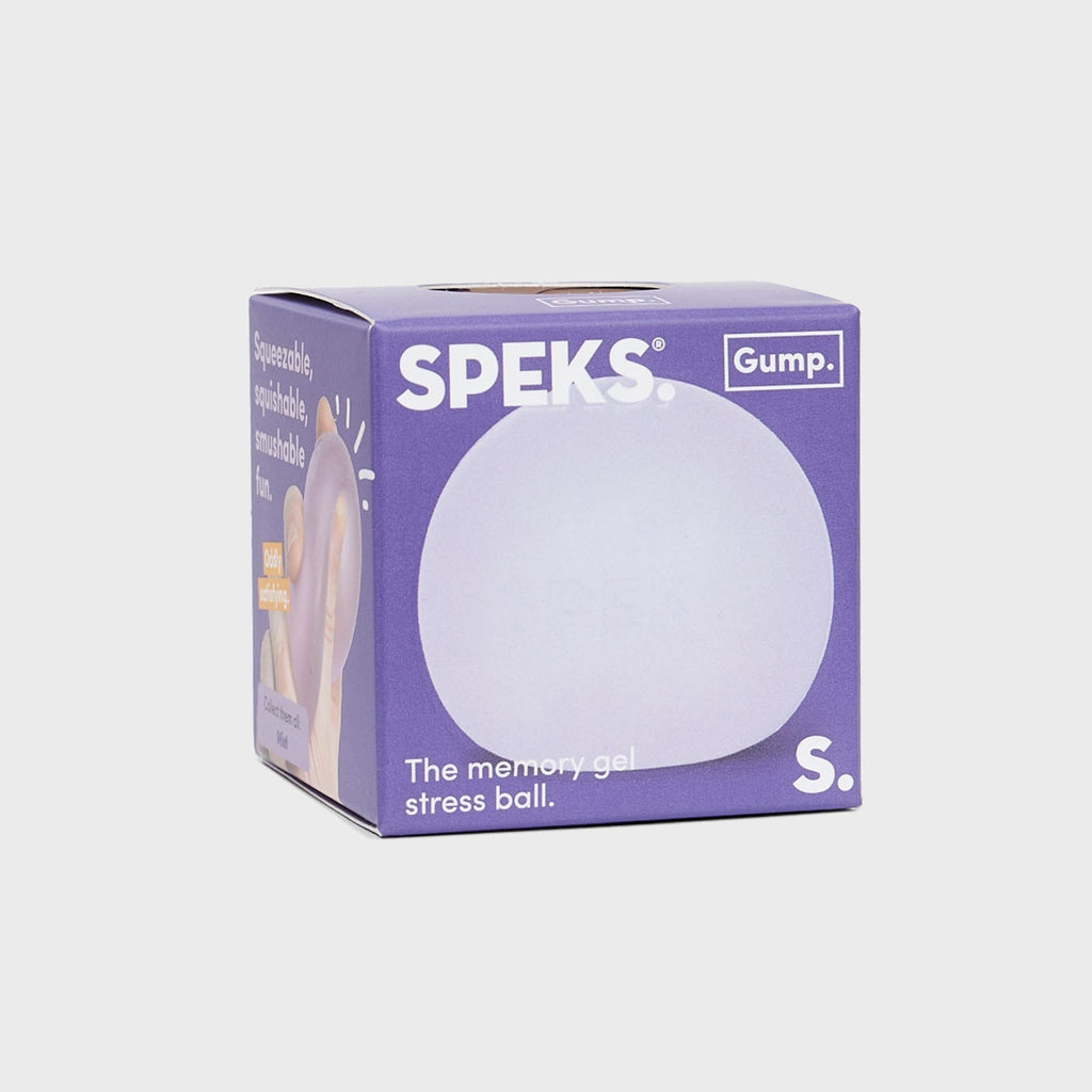 Speks 3-Pack Gump Memory Gel Stress Ball - Mist