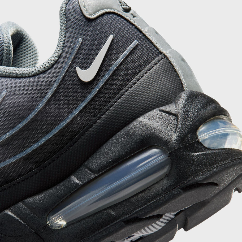 Nike Air Max Big Bubble - Black / Wolf Grey / Smoke Grey / Metallic Silver