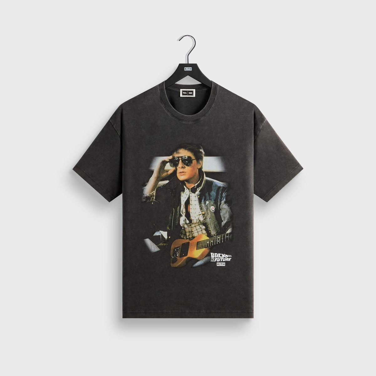 Kith for Back to the Future Marty Shades Vintage Tee - Black