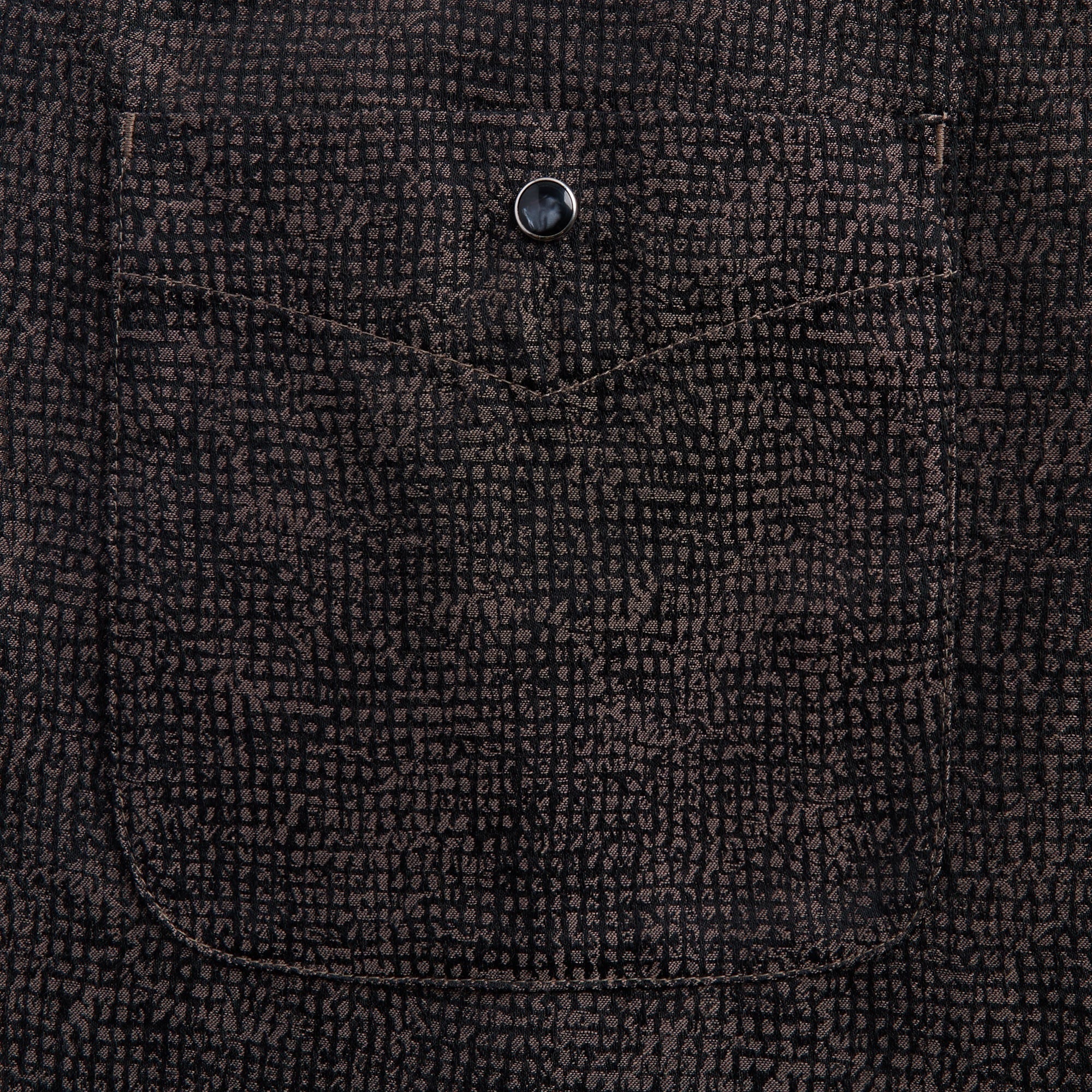 Needles Micro Shadow Plaid String Cowboy H.D. Short - Brown