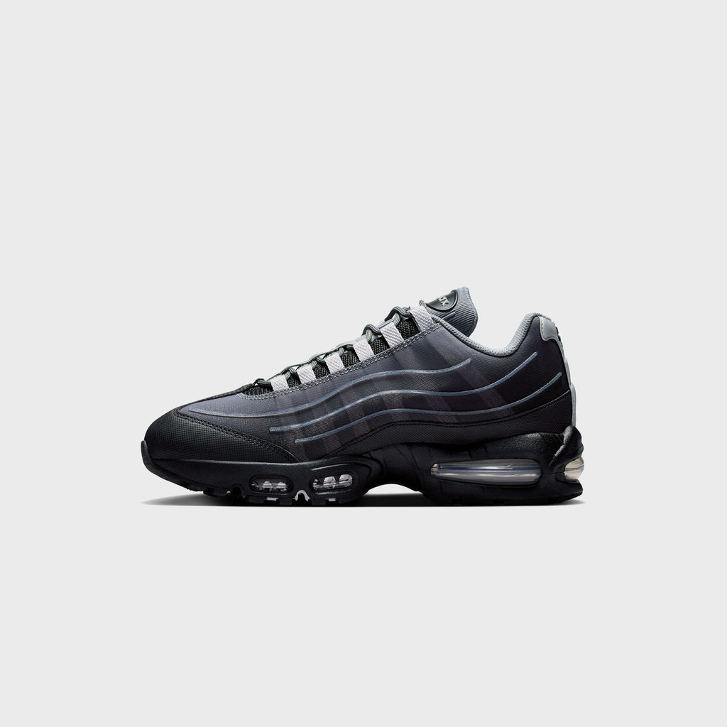 Nike Air Max Big Bubble - Black / Wolf Grey / Smoke Grey / Metallic Silver