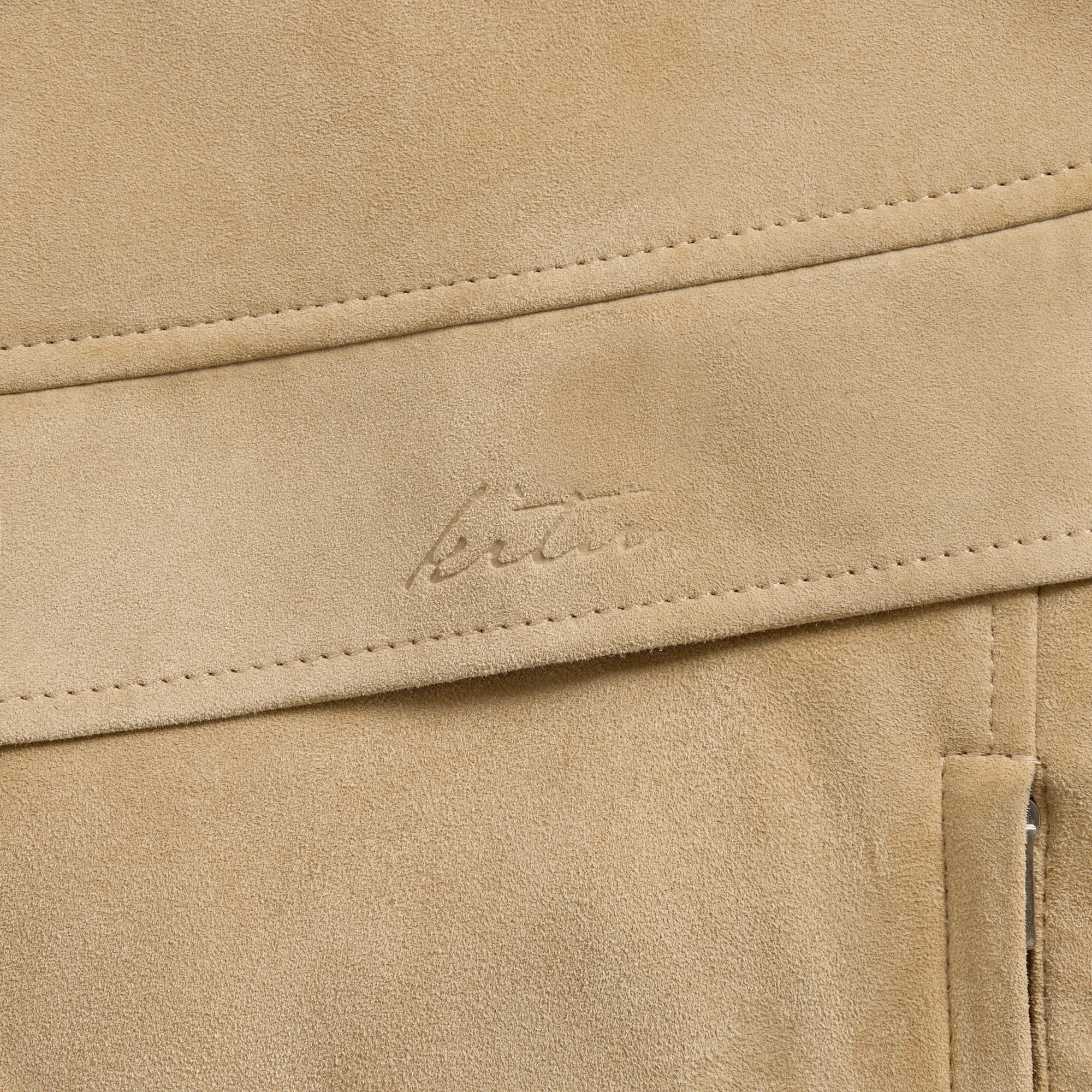 Kith Suede Rhysand Jacket - Butterscotch