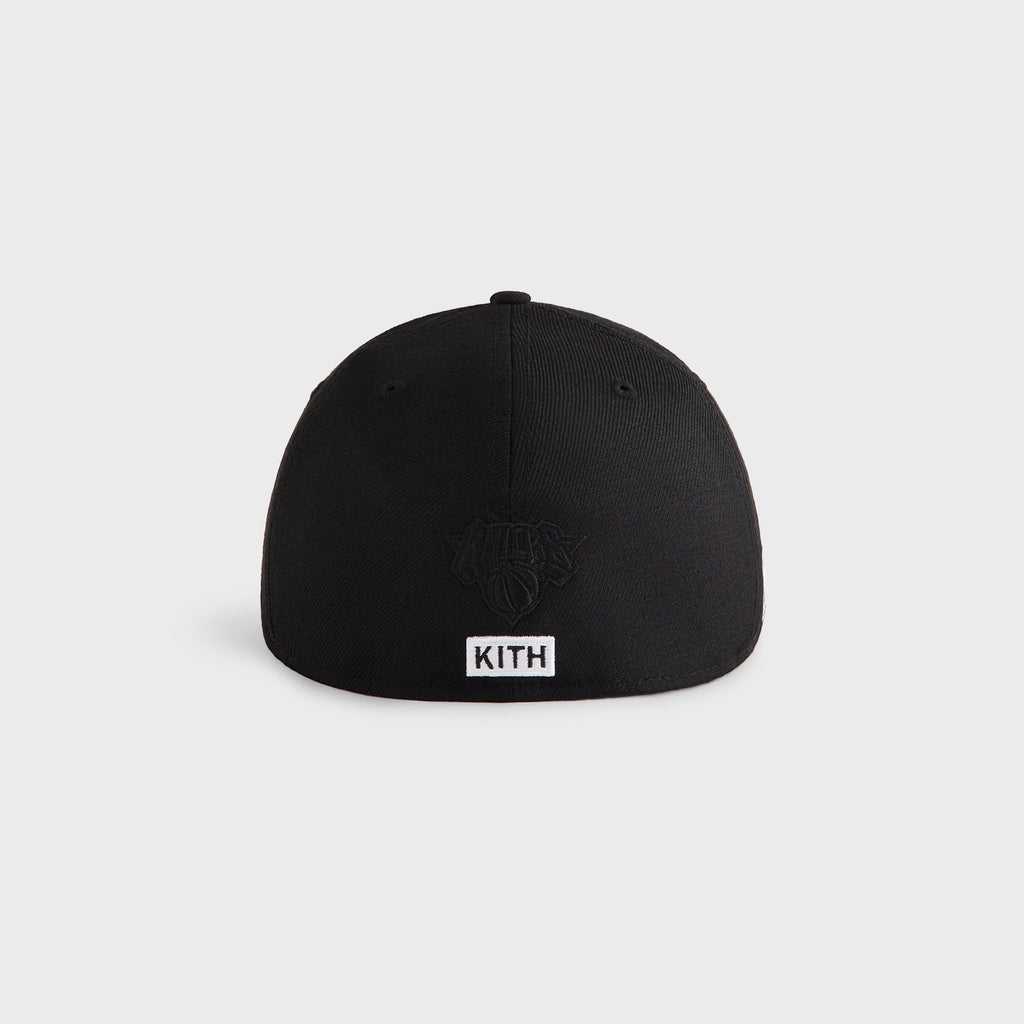 Kith & New Era for the New York Knicks Playoffs Premium Wool 59Fifty Low Profile Cap - Black