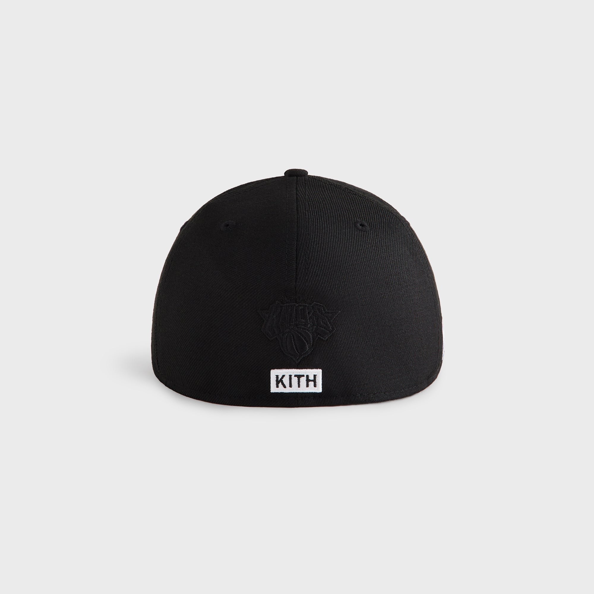 Kith & New Era for the New York Knicks Playoffs Premium Wool 59Fifty Low Profile Cap - Black