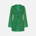 Oseree Lumiere O Gem Kaftan - Emerald Green