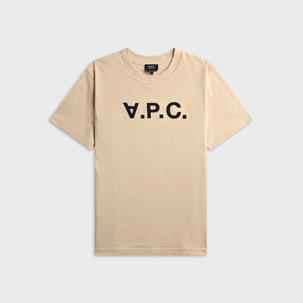A.P.C. Standard Grand VPC Tee - Mastic / Bleu