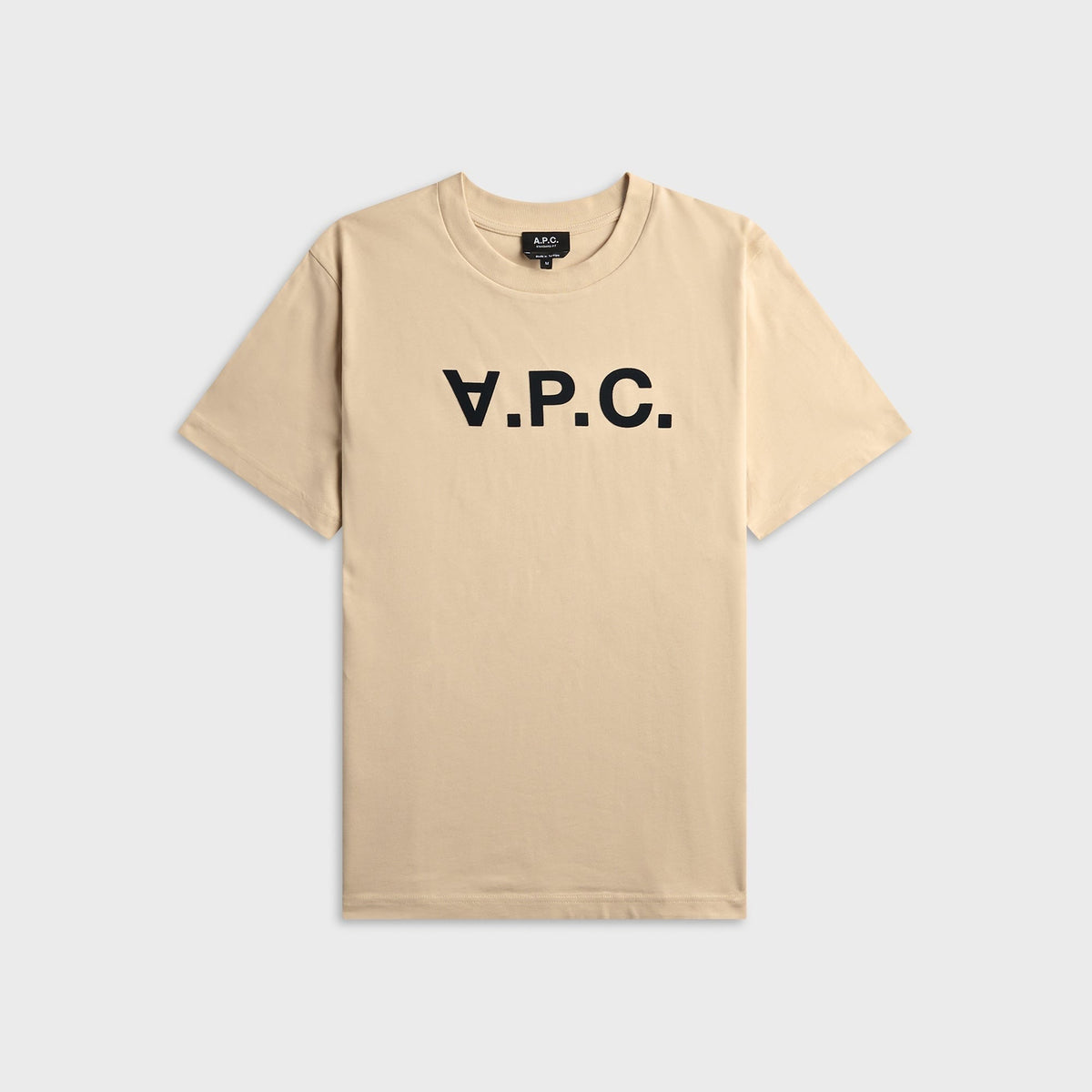 A.P.C. Standard Grand VPC Tee - Mastic / Bleu