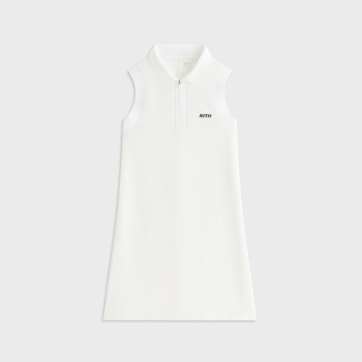 Kith Women Perry Polo Mesh Dress - White