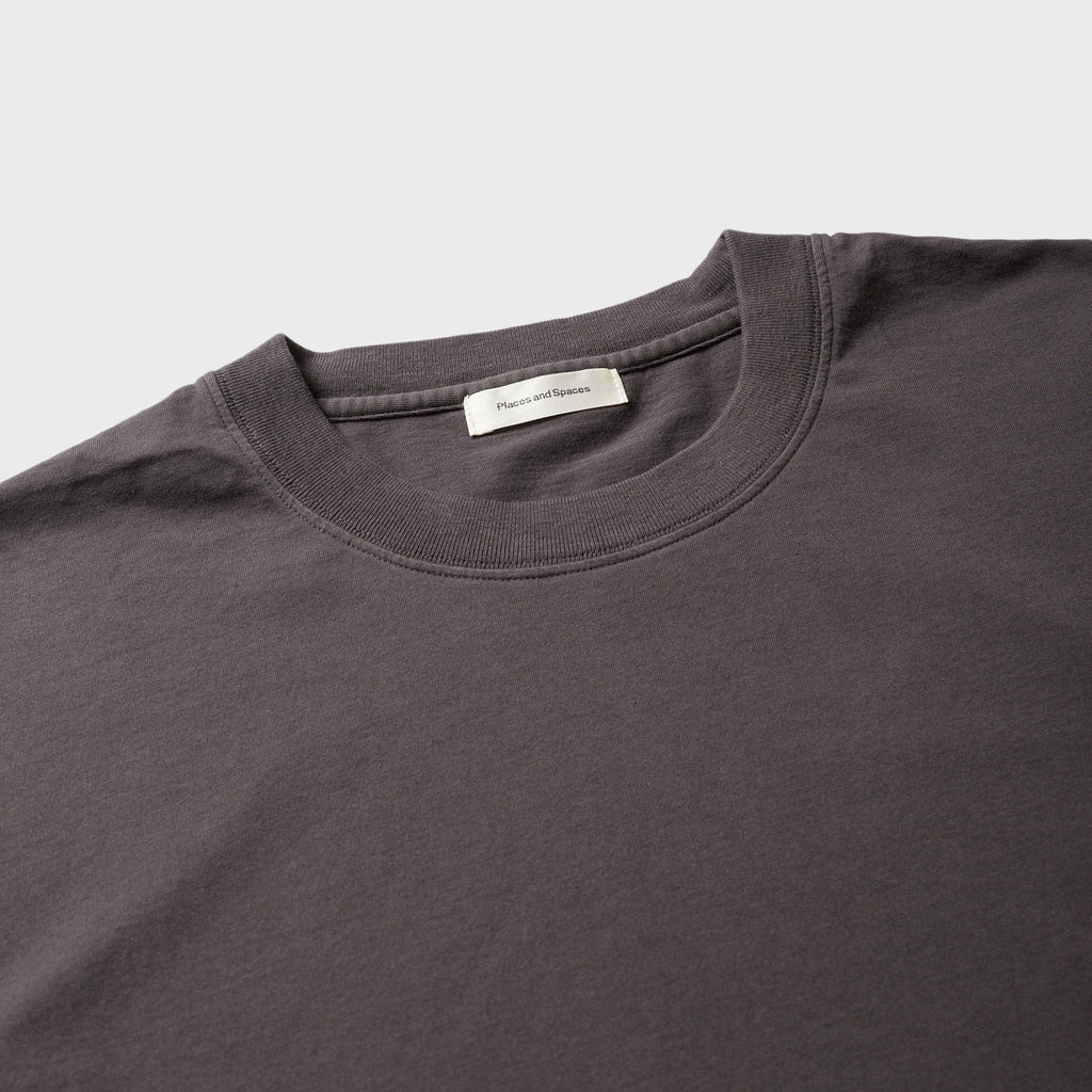 Places and Spaces High Gauge Short Sleeve Tee - Grey