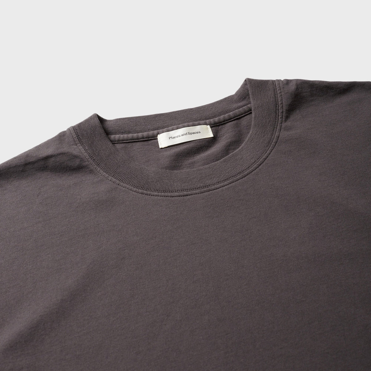 Places and Spaces High Gauge Short Sleeve Tee - Grey