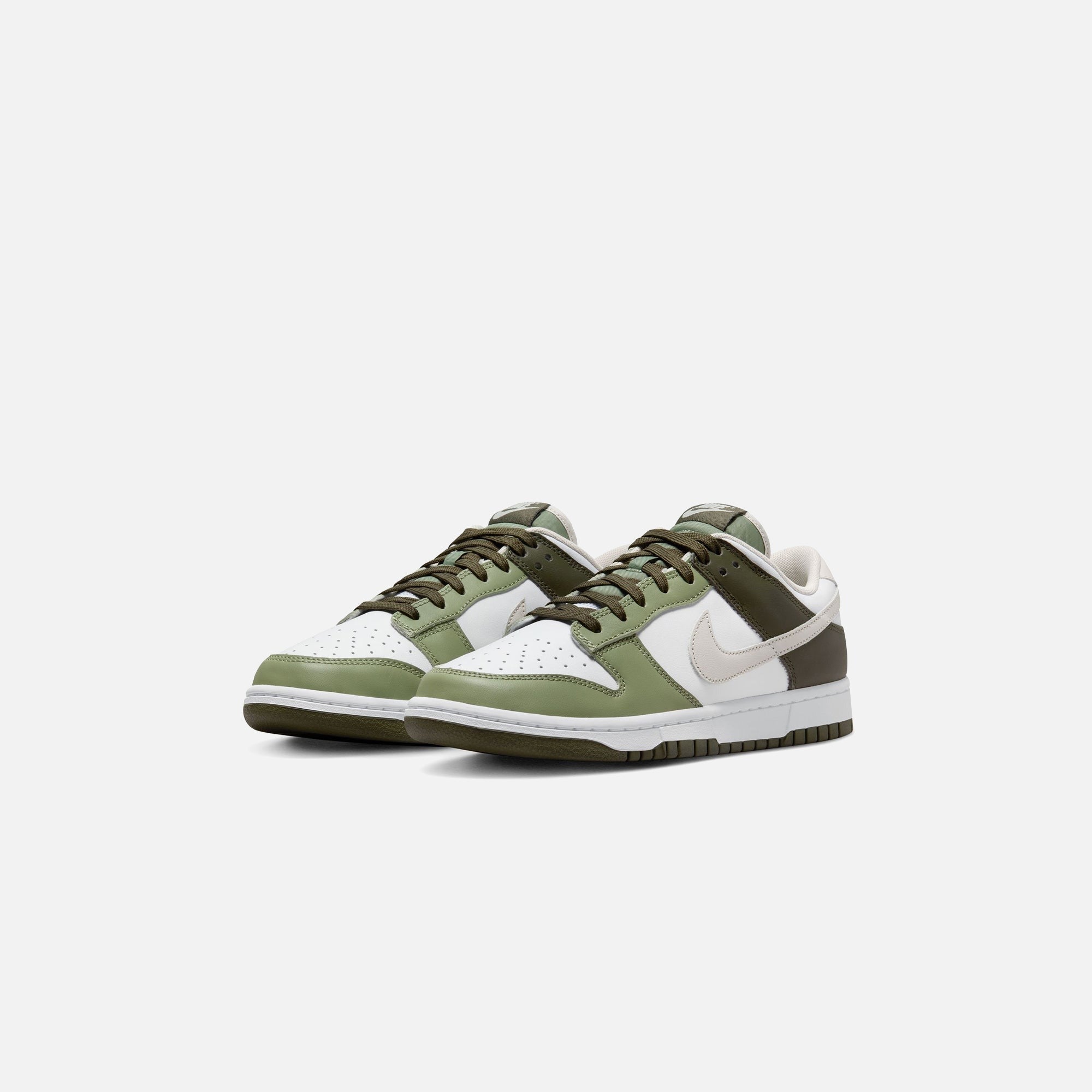 Nike Dunk Low - White / Light Bone / Oil Green / Cargo Khaki
