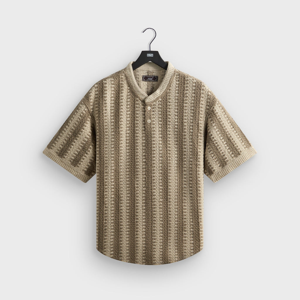 Kith Geo Crochet Warner Pullover - Veil
