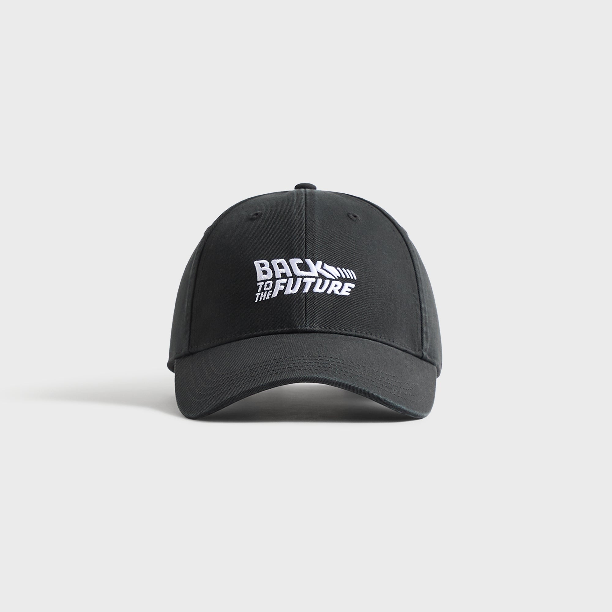 Kith for Back to the Future Twill Classic Cap - Black