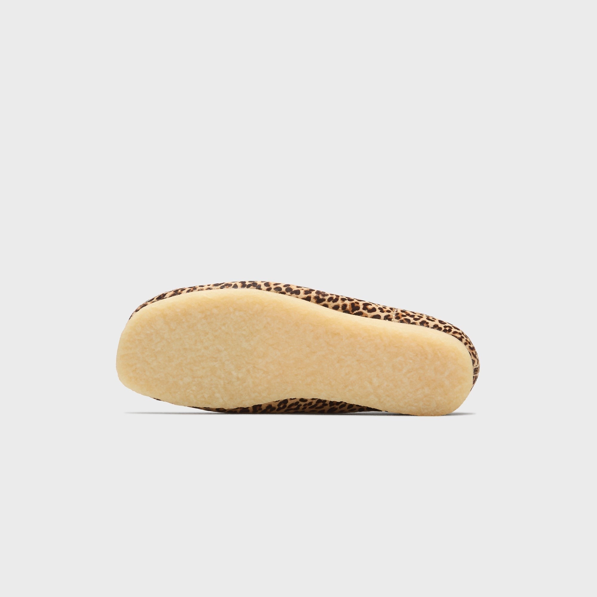 Clarks Wallabee Boot - Leopard Print