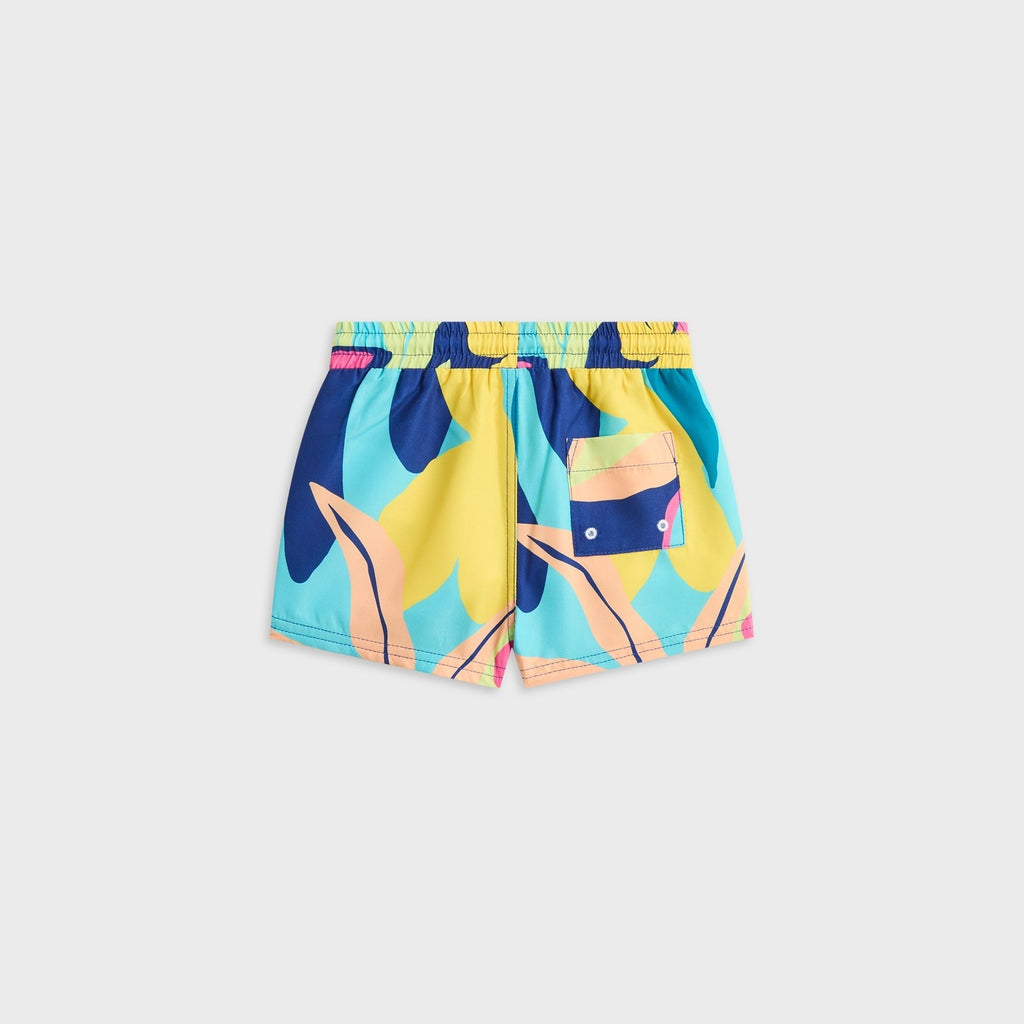 Kith Baby Abstract Tropical Kai Swim Trunk - Multi