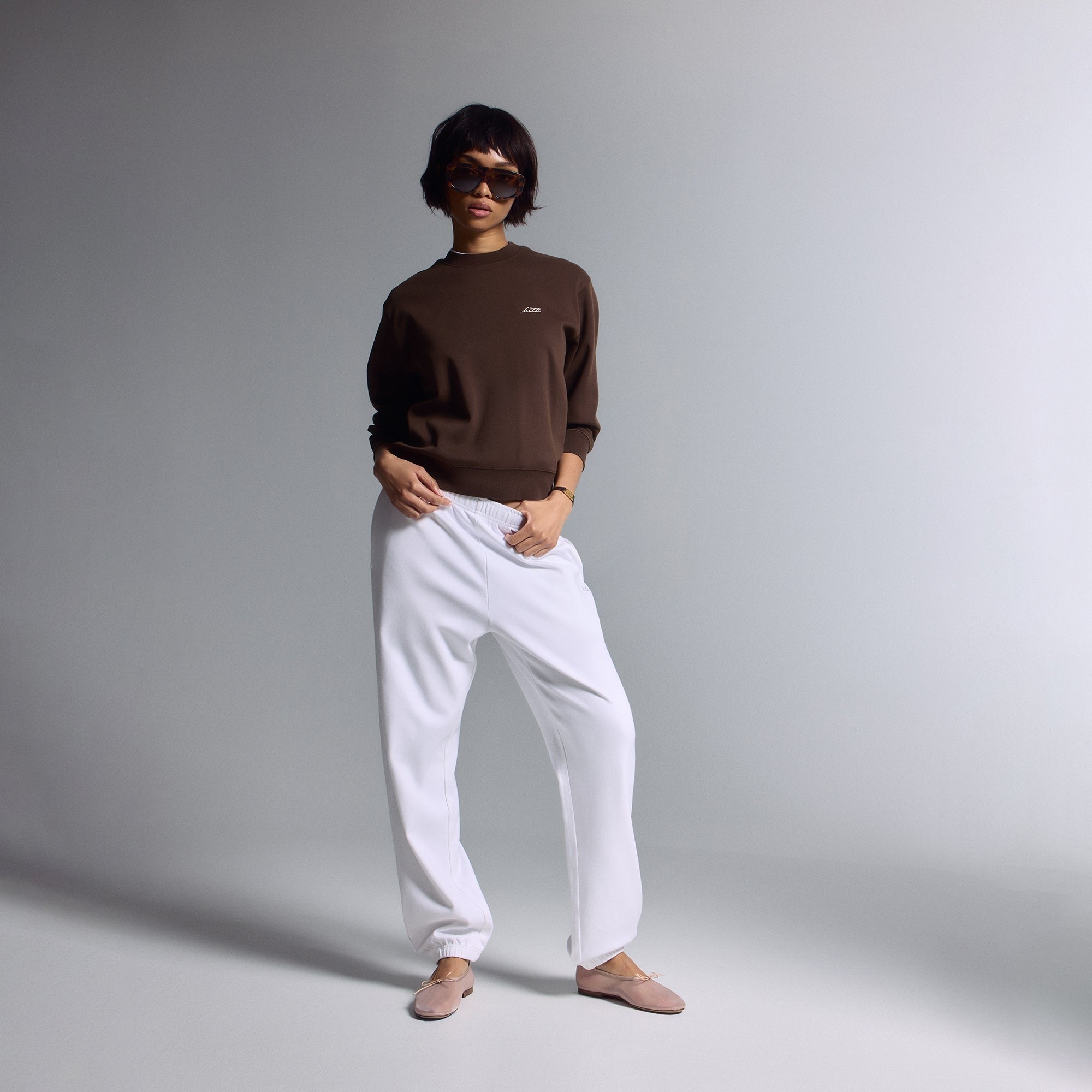 Kith Women Asher Script Crewneck - Legacy