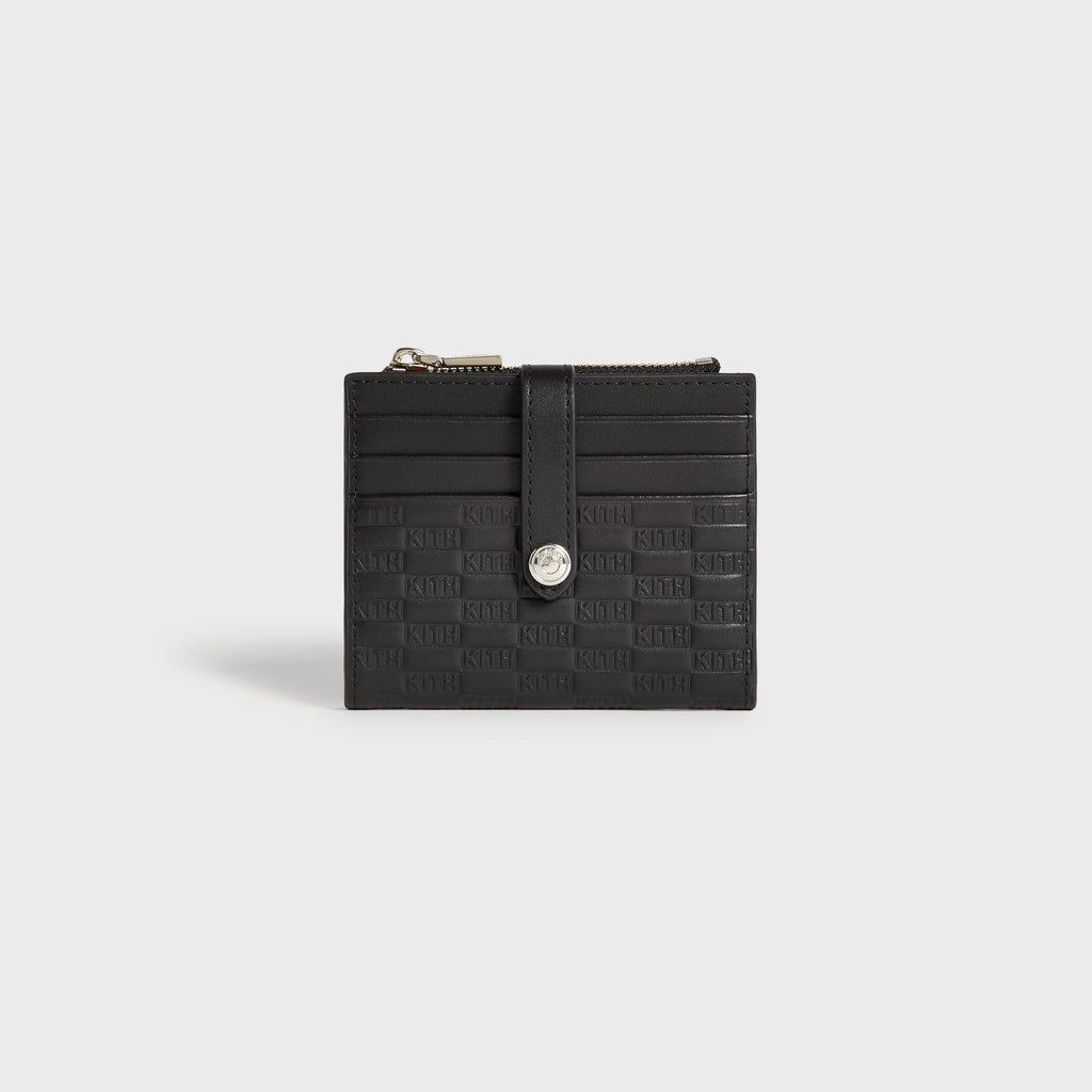 Kith for BMW Zip Cardholder - Black