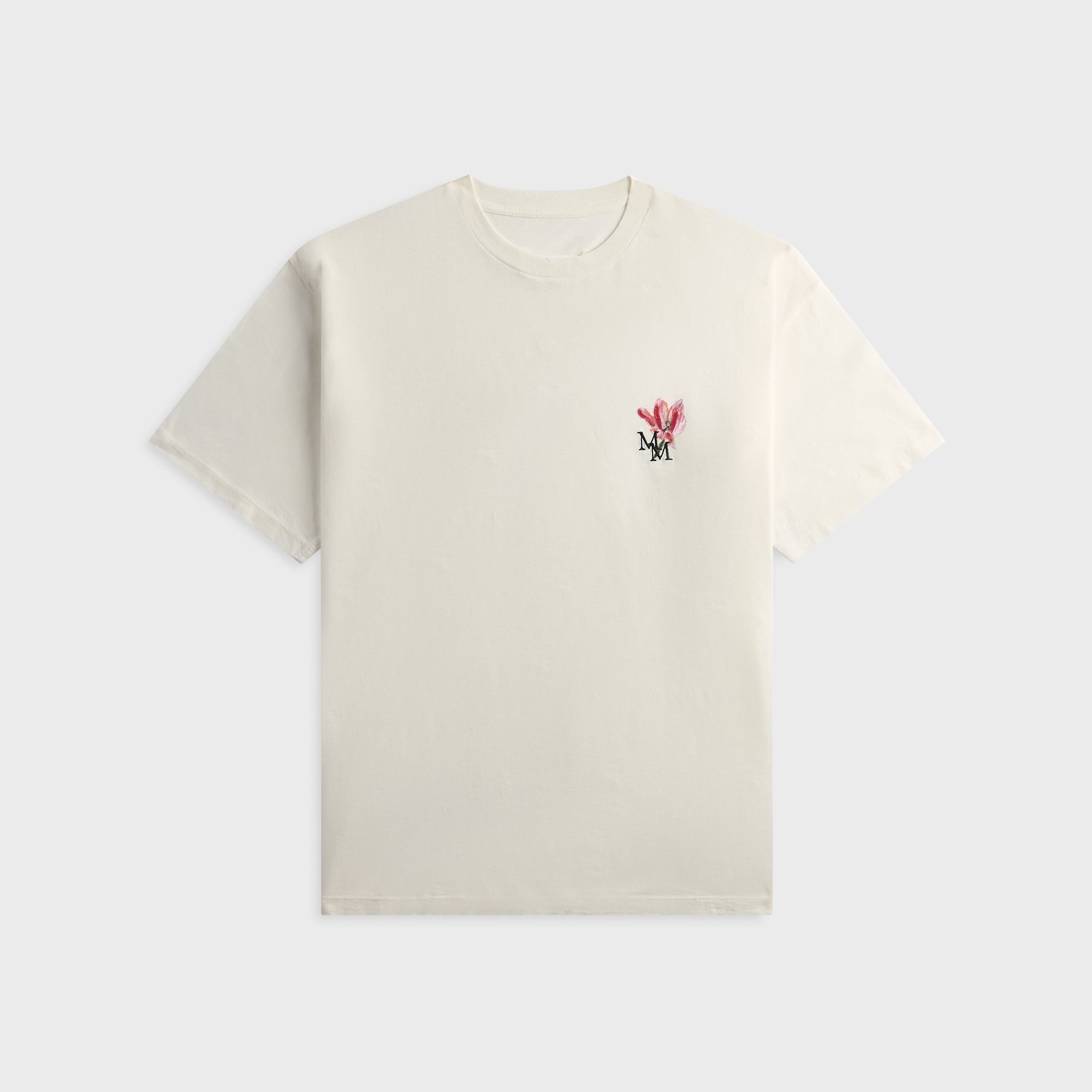 Maison Margiela Floral Print Tee - Off White