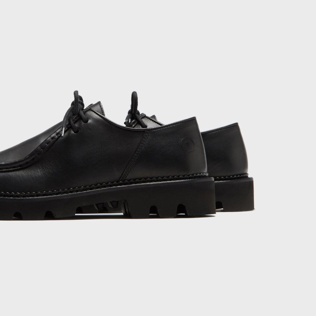 Collegium Pillar Moc Toe Derby - Nero