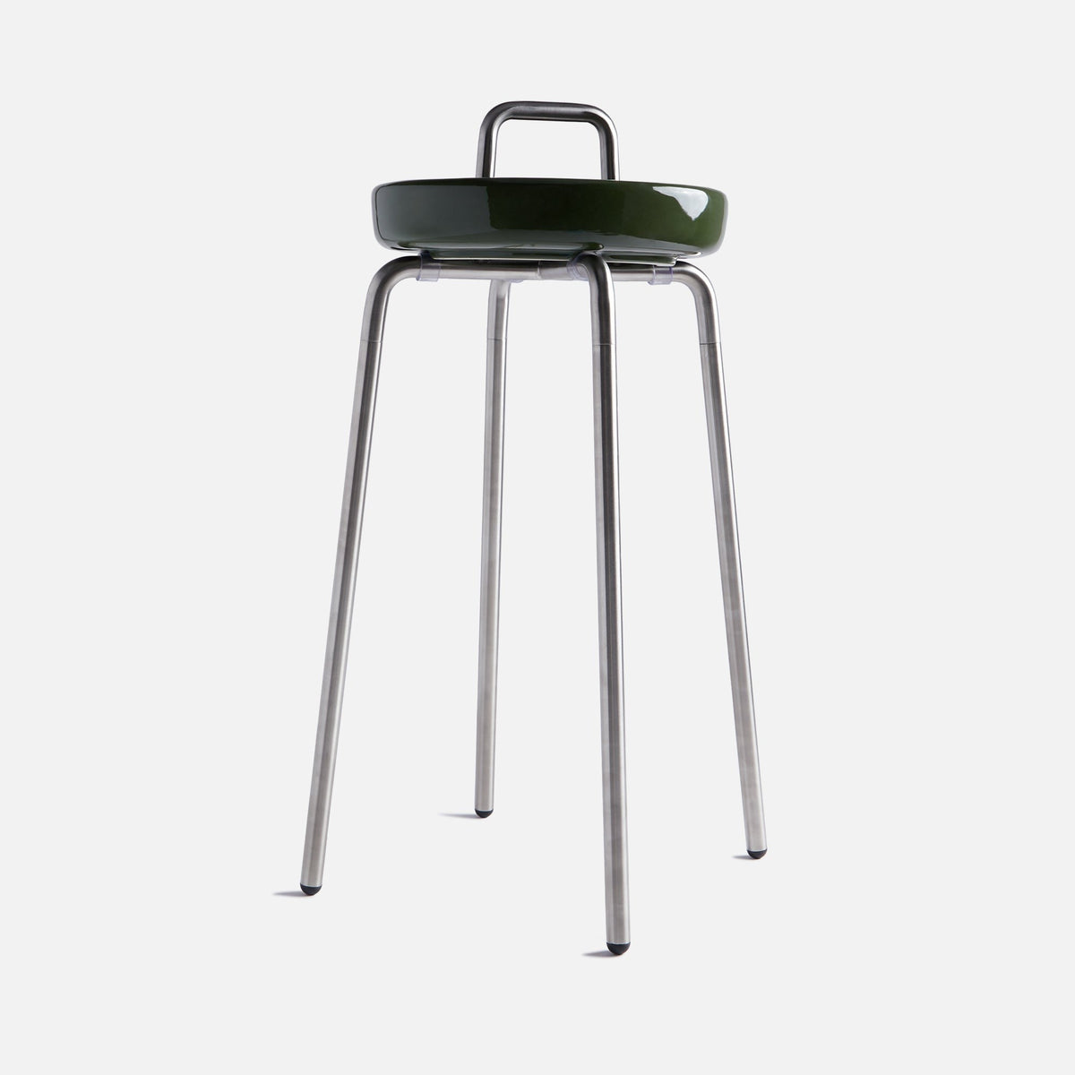 Houseplant Side Table Ashtray - Olive