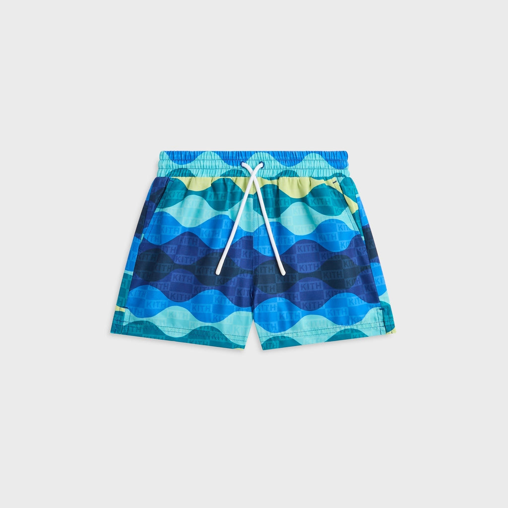 Kith Kids Printed Kai Swim Trunk - Layer